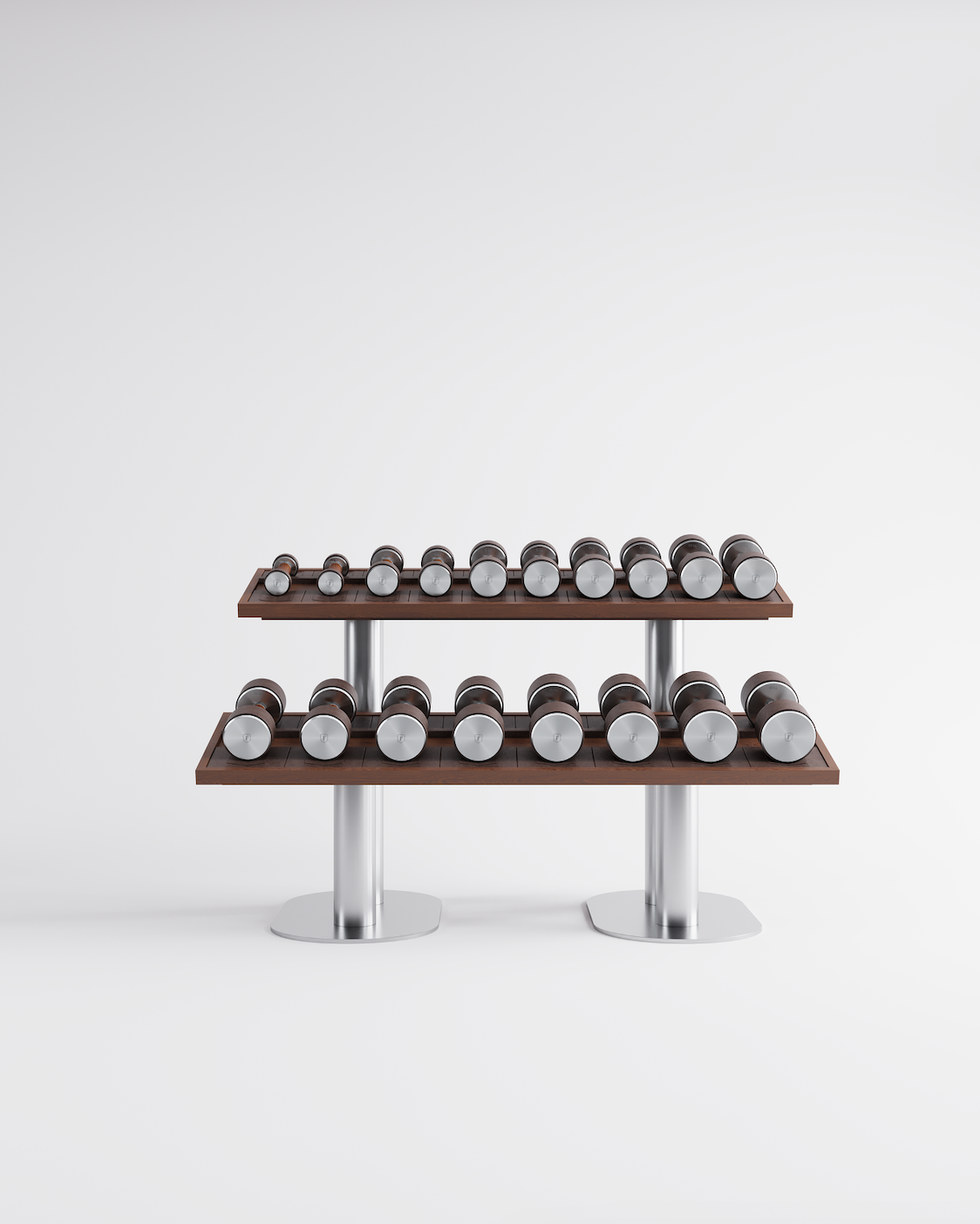 Dumbbell Rack — Two Tier