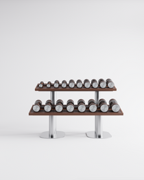 Dumbbell Rack — Two Tier