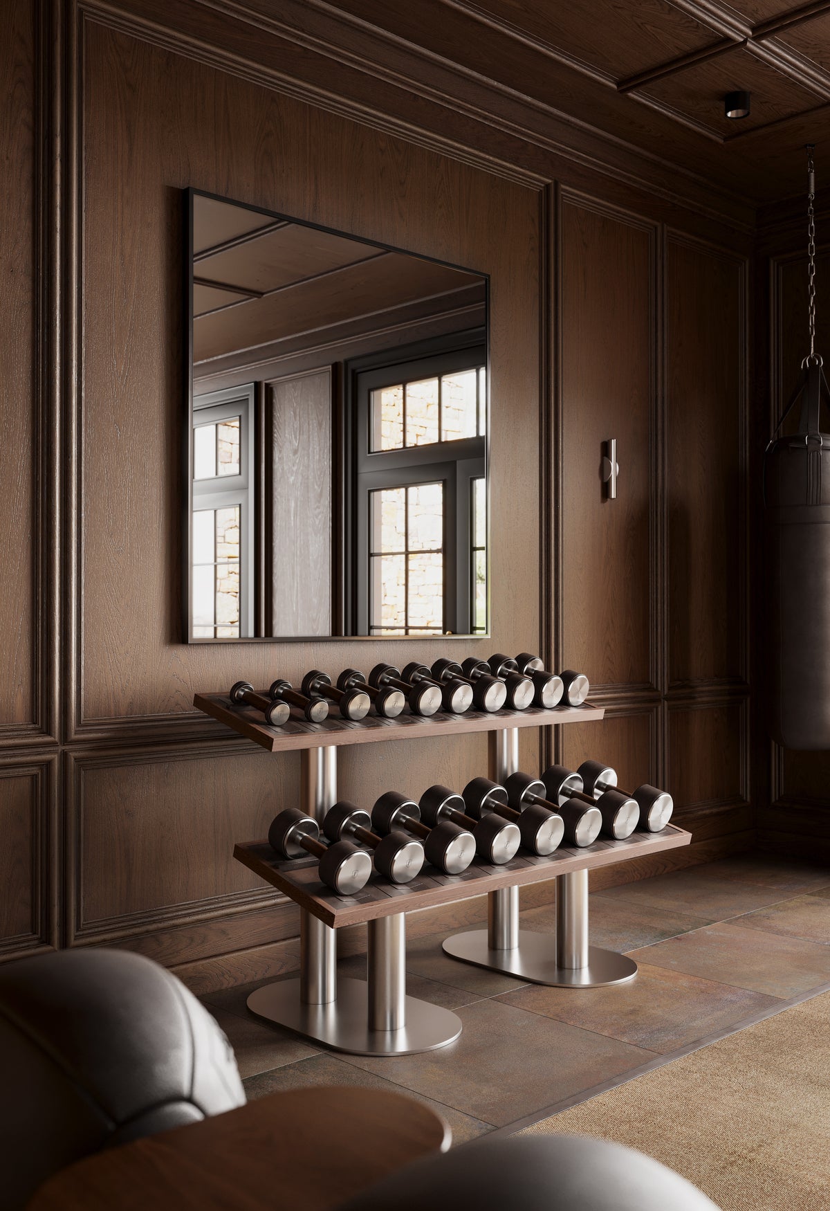 Dumbbell Rack — Two Tier