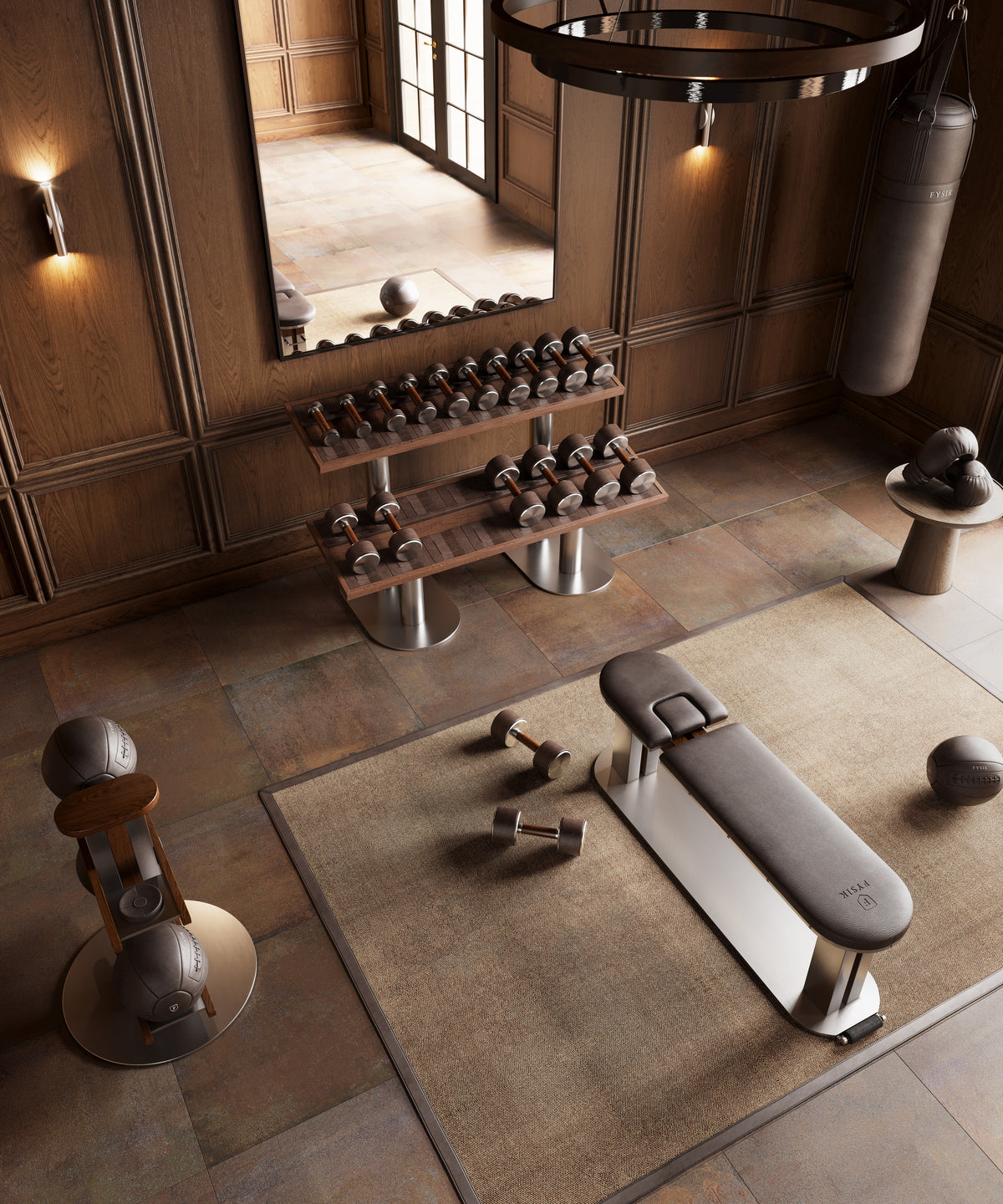 Dumbbell Rack — Two Tier