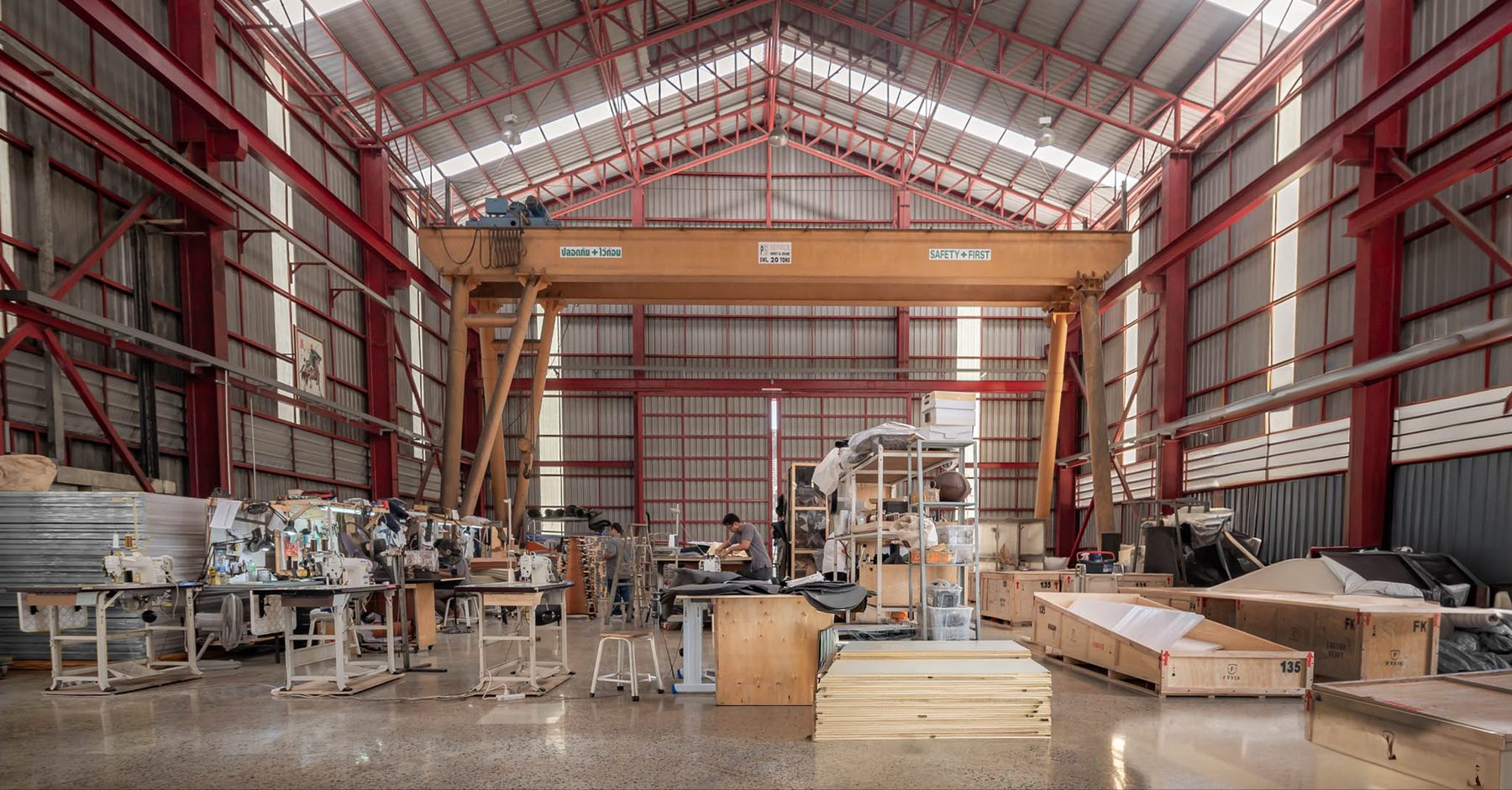 The FYSIK factory in Bangkok